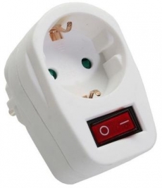 Zwischensteckdose schaltbar