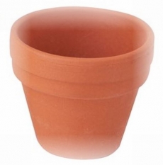 Terrakotta Tpfchen : 4 cm