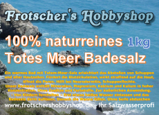 Totes Meer Badesalz 1kg - offene Ware im luftdichten Beutel